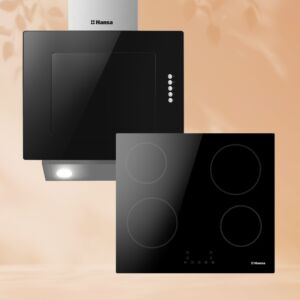 Комплект встраиваемой техники: Электрическая варочная панель Hansa BHC633005 + Вытяжка Hansa OKP6221SH размеры