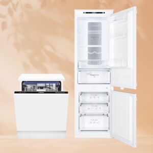 Комплект встраиваемой техники: Холодильник Hansa BK318.3FVC + Посудомоечная машина Hansa ZIM608EH, 60 см