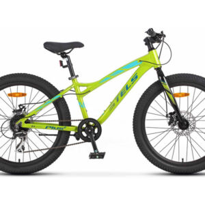 Подростковый велосипед Stels Adrenalin MD 24 V010, год 2025, цвет Зеленый, ростовка 13.5 Двойные VlSkld
