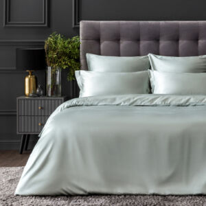 Постельное белье Pistachio Shell Зеленый Евро Тенсель CozyHome