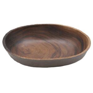 Салатник 4000мл 37,5х32х9,4см овальный African Wood пластик меламин P.L. Proff Cuisine | S41513-TAI Китай Rstl