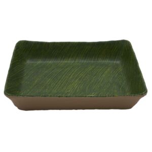 Салатник 5000мл 53х32,5х6,5см Green Banana Leaf пластик меламин P.L. Proff Cuisine | JW502113-TAI Китай Rstl