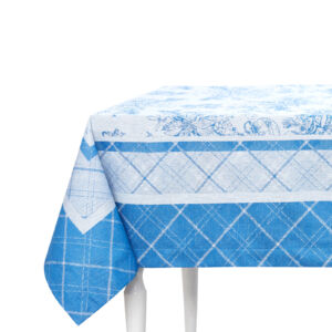 Скатерть Toile de Jouy Синий  145х200 CozyHome