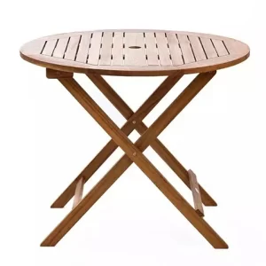 Стол из акации Joygarden OXFORD 90 см складной whgrll