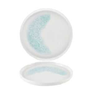Тарелка мелкая 26см, h2см с прямым бортом, Churchill Chefs Plate цвет Aquamarine, MTAQWP261 Англия Rstl