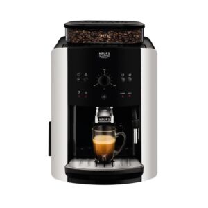 Автоматическая кофемашина ARABICA EA811810 1.7 л KRUPS Нет 1450 Вт. насадка для подачи пара Эспрессо, двойной эспрессо, обычный кофе Любимые рецепты 2 шт. Ручная (3 режима)