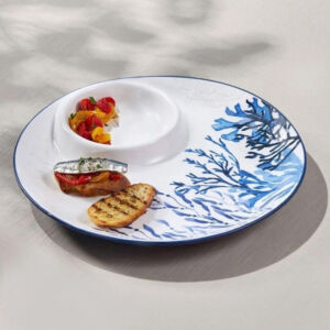Блюдо круглое Maxwell & Williams Blue Coral 32см MW696-DR0582 vrdm