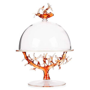 Блюдо с крышкой Massimo Lunardon Corallo 17см IT-225. vrdm