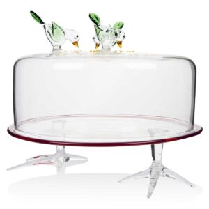 Блюдо с крышкой Massimo Lunardon Crumbs IT-330. vrdm