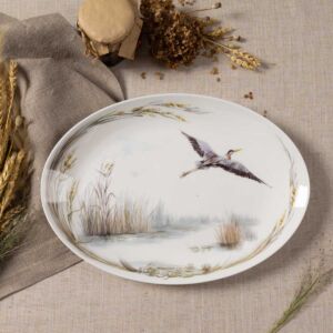 Блюдо Zapel Ardea Cinerea ZP-5314 vrdm