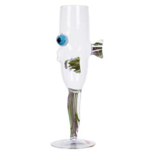 Бокал для шампанского Massimo Lunardon Flute pesce tropicale MI-367 vrdm