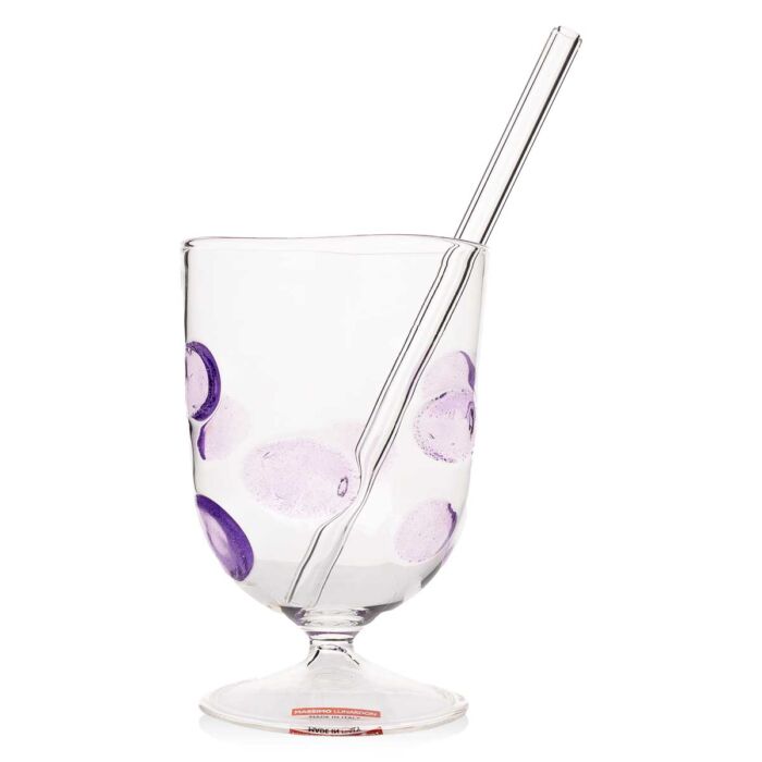 Бокал с трубочкой Massimo Lunardon Gingin Oyster MI-568 vrdm Бокал с трубочкой Massimo Lunardon Gingin Oyster MI-568 vrdm