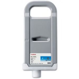 Canon PFI-707C цвет: голубой, емкость: 700 мл, совместимость: для плоттера iPF830, 840, 850 (9822B001) 9822B001 KNS