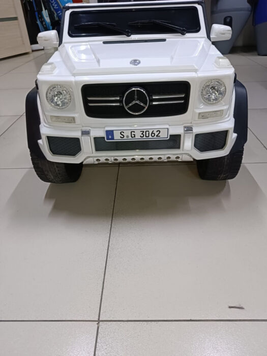 Детский электромобиль Джип Mercedes G650 Ultra New белый 27 Glbldrv Детский электромобиль Джип Mercedes G650 Ultra New белый 27 Glbldrv