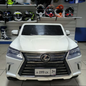 ДЕТСКИЙ ЭЛЕКТРОМОБИЛЬ LEXUS LX 570 ULTRA NEW Белый 27 Glbldrv