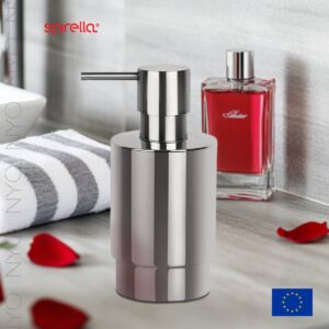 Дозатор для жидкого мыла Spirella Nyo, серебряный 1015413 vrdm