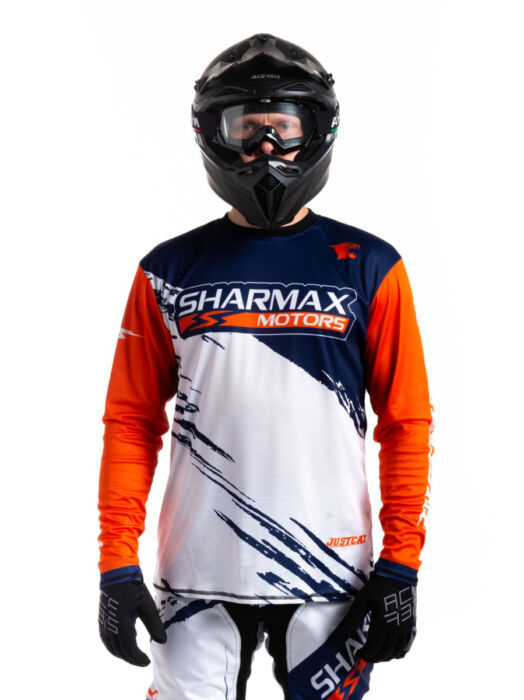 Джерси Sharmax White-Orange  Glbldrv Джерси Sharmax White-Orange  Glbldrv