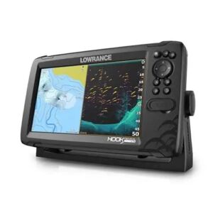 Эхолот Lowrance HOOK REVEAL 9 TRIPLESHOT ROW Встроенный CHIRP, Широкополосный, DownScan Glbldrv