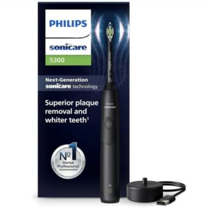 Электрическая зубная щетка Philips Philips Sonicare HX7101/01 Series 5300 Черная  DctrS