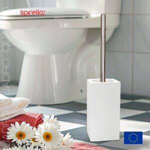 Ерш для унитаза Spirella Quadro, белый 1000155 vrdm