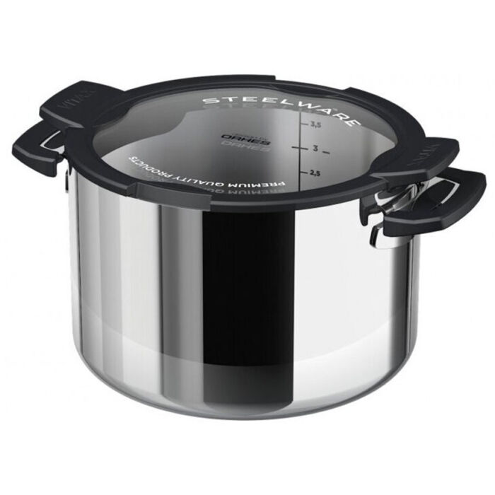 Кастрюля с крышкой Vitax Compact Chef 4л VX-3802 vrdm Кастрюля с крышкой Vitax Compact Chef 4л VX-3802 vrdm