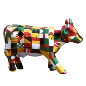 Коллекционная корова CowParade Afro Pop 47494 vrdm