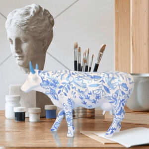 Коллекционная корова CowParade Mengelmoos 46809 vrdm