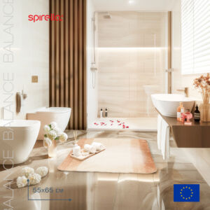 Коврик для ванной 55x65см Spirella Balance, натуральный 1009236 vrdm