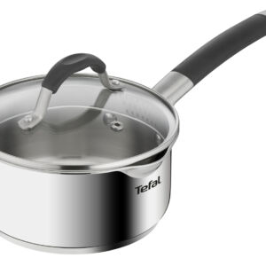 Ковш с крышкой Illico 16см G7452274  Tefal Ковши Для всех плит, включая индукцию Нержавеющая сталь, силикон Нержавеющая сталь 14.4 cm Есть