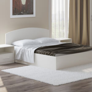 Кровать Орматек Этюд с подъемным механизмом (ЛДСП Белый) 160x190 ЛДСП Продукция 121