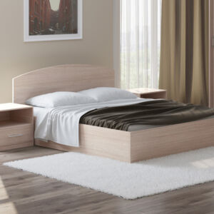 Кровать Орматек Этюд с подъемным механизмом (ЛДСП Ясень Шимо Светлый) 140x200 ЛДСП Продукция 113.3