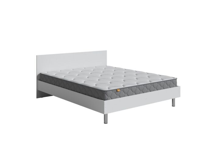 Кровать Орматек Linea (ЛДСП Белый) 140x200 ЛДСП Продукция 140-200 Ақ Кровать Орматек Linea (ЛДСП Белый) 140x200 ЛДСП Продукция 140-200 Ақ