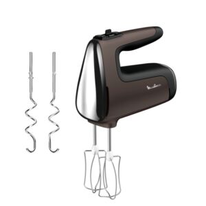 Миксер Powermix Silence HM650E10  Moulinex Ручной Да Нет Пластик  Темно - серый