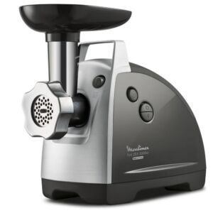 Мясорубка HV8 plus ME683832  Moulinex Есть 3 решетки, Для кеббе, Для колбасок,  Для ломтиков, Для шинковки, Толкатель Пластик 40.00 x 18.00 x 36.50  Франция