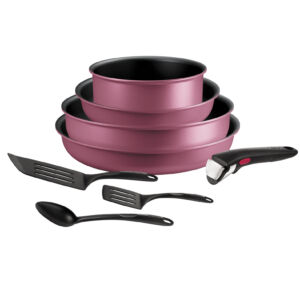 Набор посуды Ingenio Cook & Create, 8 предметов L7889002  Tefal Titanium 3X Для всех плит, включая индукцию Да