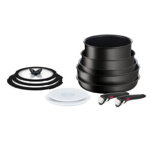 Набор посуды со съемной ручкой Ingenio L7639453 12 предметов  Tefal 22 см, 24 см, 26 см, 28 см Есть Thermo-Signal   Франция