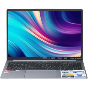 Ноутбук TECNO MegaBook K16S, R5-7430U, 8/ 512GB, WIN 16" Серый 16 Серый Нет 4894947054426 mgfn