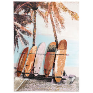 Панно декоративное с эффектом Bergenson Bjorn 3D Surf Board 50х70см BB0000594 vrdm