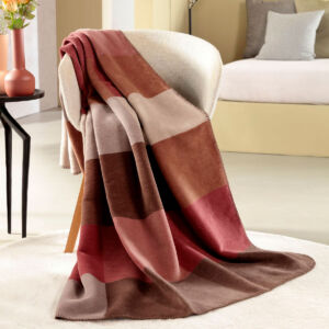 Плед 1,5-спальный Biederlack Casual Quad 809292/150200 vrdm