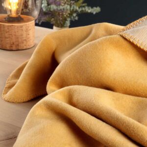 Плед 1,5-спальный Biederlack Doubleface Antique-Ecru 771919/150200 vrdm