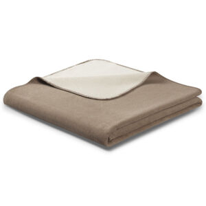 Плед 1,5-спальный Biederlack Doubleface Palisade-Feder 771797/150200 vrdm
