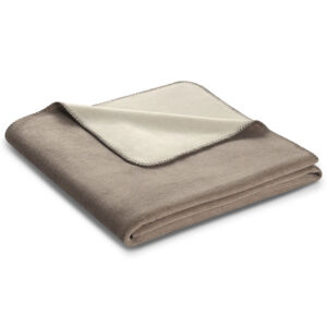 Плед 1,5-спальный Biederlack Duo Cotton Melange 150x200см 771704/150200 vrdm