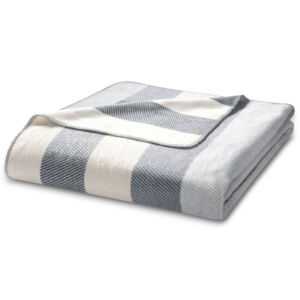 Плед 1,5-спальный Biederlack Green Line Interlocked Grey 757593/150200 vrdm