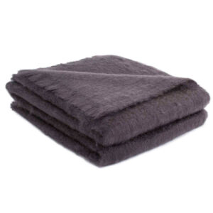 Плед 1,5-спальный Brun de Vian-Tiran Mohair Dessins, серый PMMMOH1418ARDO0 vrdm