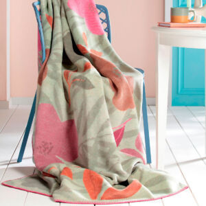 Плед 150x200см Biederlack Happy Colours Sakura 816306/150200 vrdm