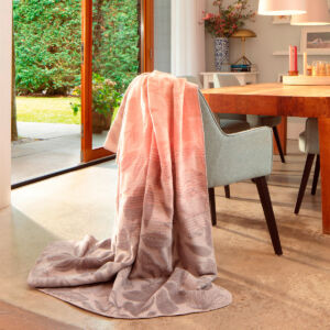 Плед 150x200см Biederlack White Sandsation Posy 816320/150200 vrdm