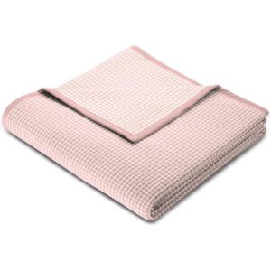 Плед Biederlackborbo Allover Check, розовый 742414/150200 vrdm