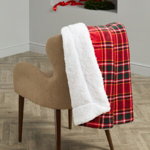 Плед Dario Красный 150х200 Фланель CozyHome