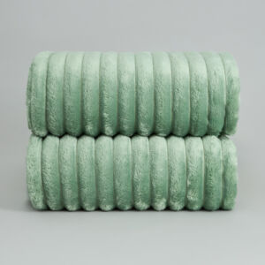 Плед Soft strip, нефрит Зеленый 200х220 Микрофибра CozyHome