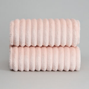 Плед Soft strip, сакура Розовый 200х220 Микрофибра CozyHome